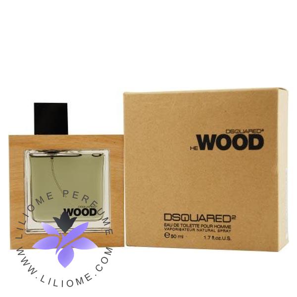 عطر ادکلن هی وود مردانه-قهوه ای-He Wood
