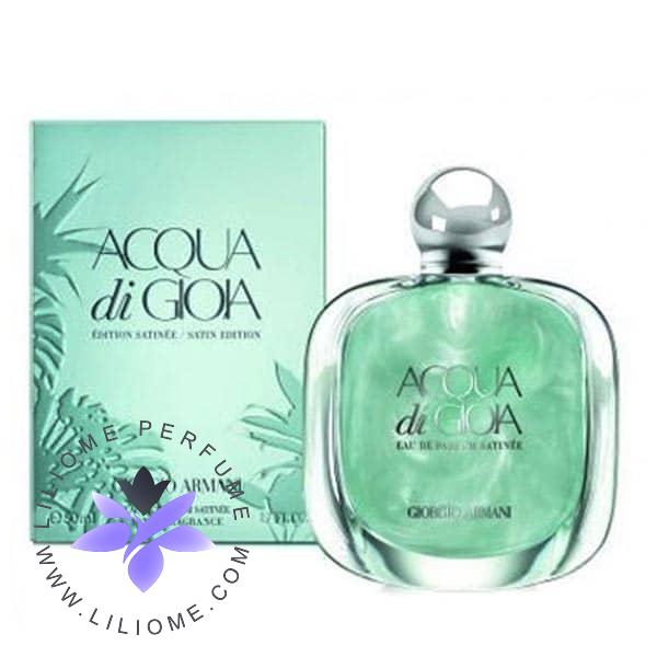 عطر ادکلن جورجیو آرمانی آکوا دی جیوا ادو پرفیوم ساتین Giorgio Armani Acqua di Gioia Eau de Parfum Satinee