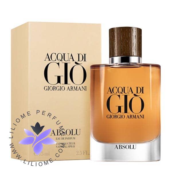 عطر ادکلن آکوا دی جیو ابسولو-جیو قهوه ای | Acqua Di Gio Absolu 200ml