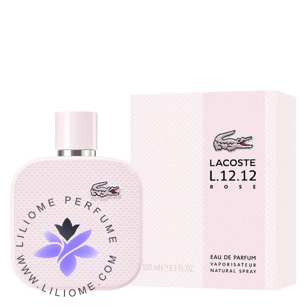 عطر ادکلن لاگوست ال 12.12 ادوپرفیوم رز زنانه | Lacoste L.12.12 EdP Rose For Her