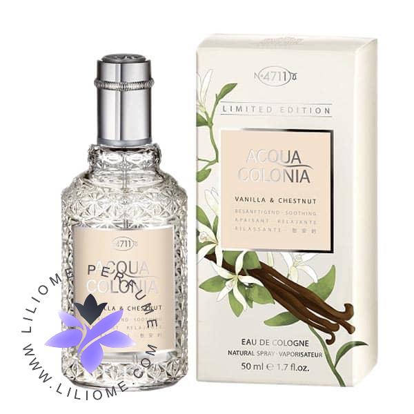 عطر ادکلن مورر اند ورتز 4711 آکوا کولونیا وانیلا اند چسنات | Maurer & Wirtz 4711 Acqua Colonia Vanilla & Chestnut 4711
