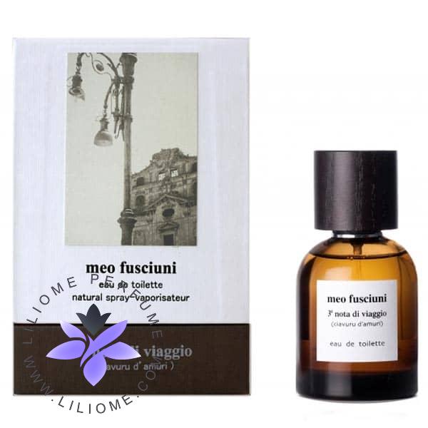 عطر ادکلن میو فیشونی نوتا دی ویاجیو (سیاورو د آموری) شماره 3 | Meo Fusciuni 3# nota di viaggio (ciavuru d’amuri)