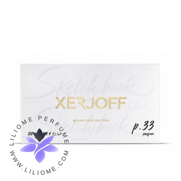 Xerjoff p.33 Blank Page Edition